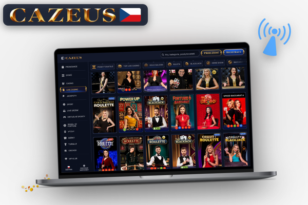 Cazeus Casino pro počítač automaticky aktualizuje hry a bonusy na pozadí