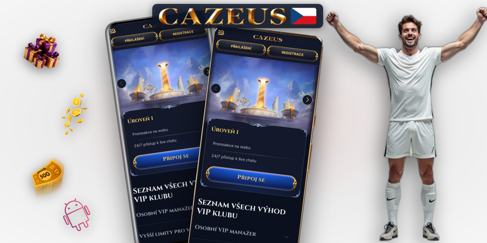 Cazeus Casino bonus ve čtyřech krocích: registrace, vklad, zadání kódu a hra