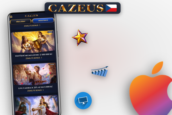 200 free spinů v Cazeus Casino po aktivaci uvítacího promo kódu LUCKYCZ777