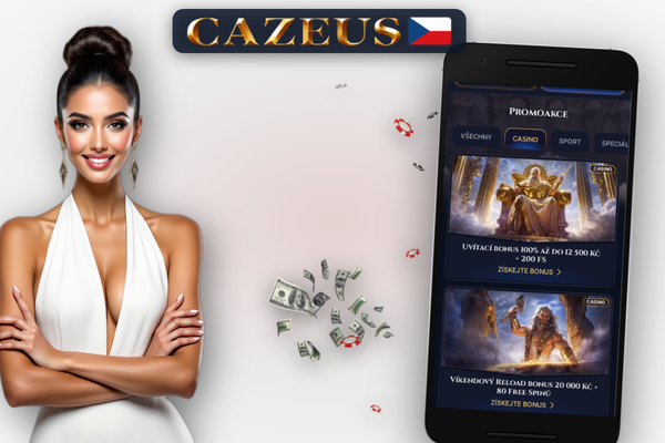 Zadejte promo kód LUCKYCZ777 v Cazeus Casino a odemkněte plný uvítací bonus