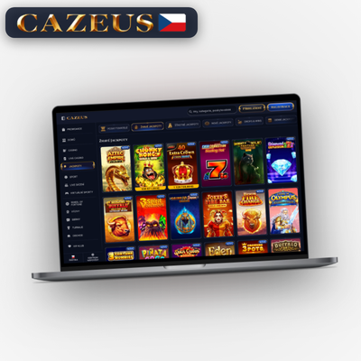 Více než 8 000 slotů Cazeus Casino vynikne na velké obrazovce počítače