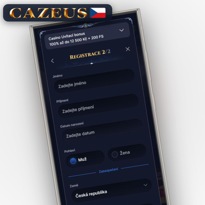 Cazeus Casino nepodporuje přihlášení přes sociální sítě — ikona propojených kruhů