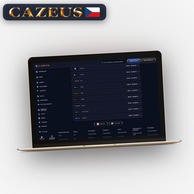 Sázky na sport s funkcí cash-out přehledně v Cazeus Casino na počítači